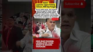 Download lagu ⚡ Heboh! Legislator Joget di Sidang Tahunan, MKD Siap Panggil ⚡ mp3