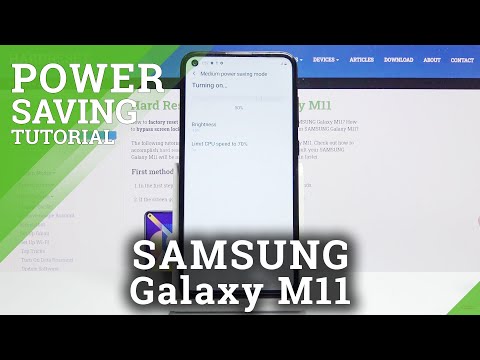 How to Enable Power Saving Mode on SAMSUNG Galaxy M11 – Turn On Battery Saver