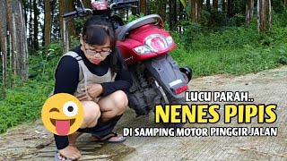 Download lagu Mau ke rumah saudara.. Kocak parah Nenes bingung keb3let p1piz di jalan... Bikin ngakak saja..  mp3