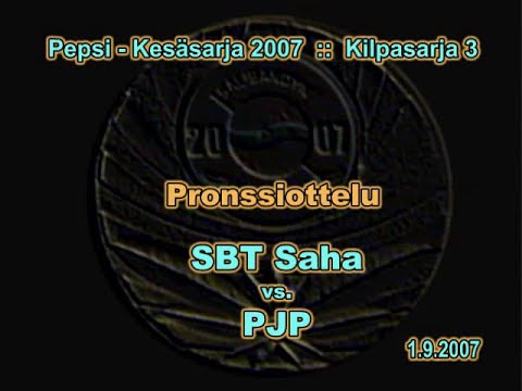 2007-09-01 (Kesäsarja '07) [K3 pronssi] SBT SaHa vs. PJP