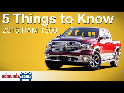 5 Things to Know About the 2015 Ram 1500