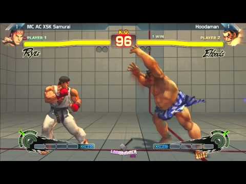 SSF4: Hoodaman vs MC AC XSK Samurai - Lanhammer 2013