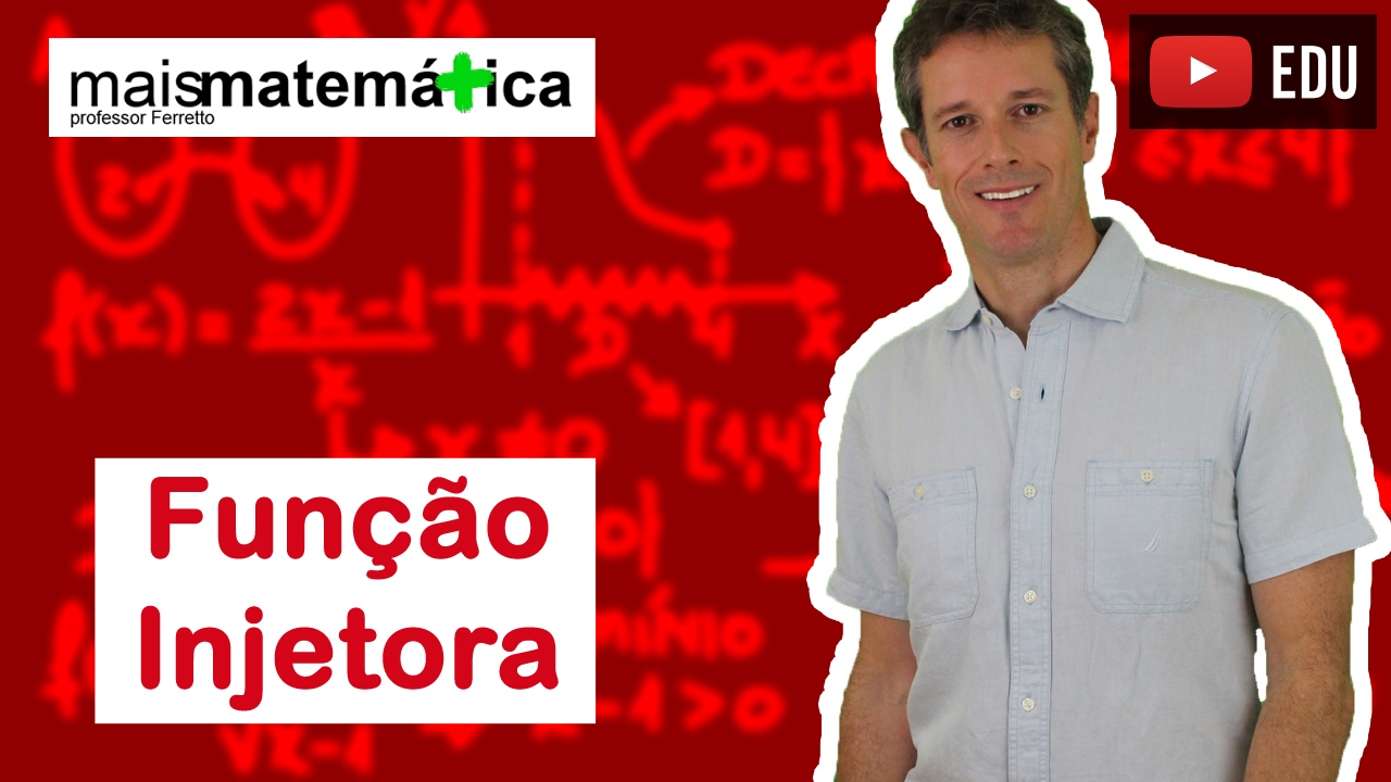 Funções: Função Injetora (Função Injetiva) (Aula 11 de 15)