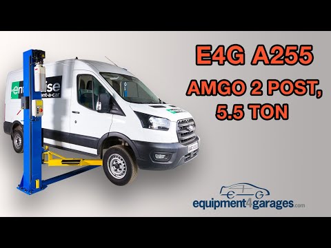 A255 AMGO 2 Post Lift - 5.5 Ton Hi-Spec- 1ph/3ph