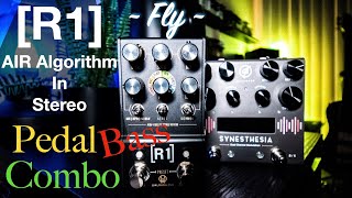 Effect Pedal Combo Bass: [R1] Mako Series Stereo Reverb AIR Algorithm Walrus Audio + Synesthesia GFI