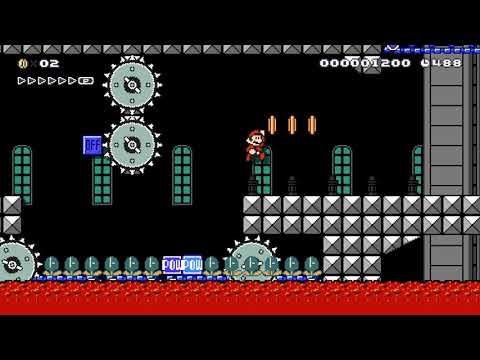 Bowser's Moving Castle (Super Mario Maker 2)