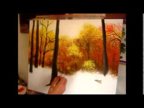 Painting Autumns beauty speed