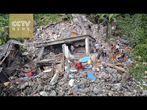 Video footage shows very moment of Nepal earthquake