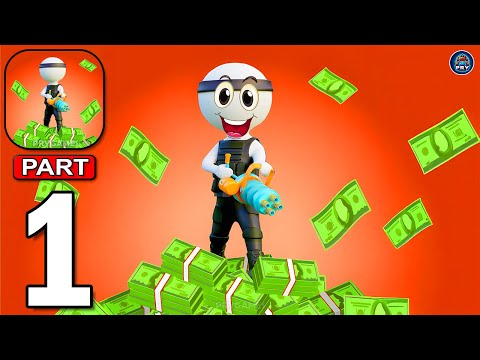 Zombie Attack - Gameplay Walkthrough Part 1 Stickman Base Defense Zombie Survival (Android, IOS)