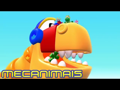 🐸 🤖 🇧🇷Mecanimais 🐸 🤖 🇧🇷 105 🐸 🤖 🇧🇷 Ilha da dino montanha 🐸 🤖 🇧🇷   Episódio completo