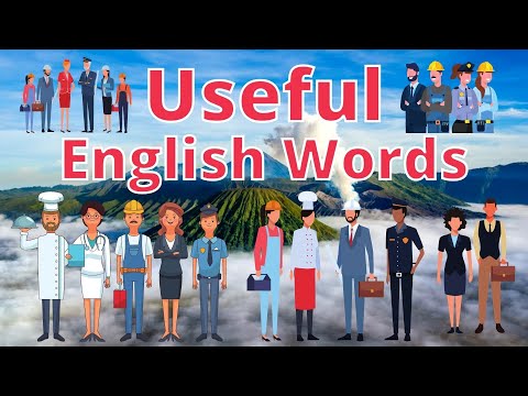 Jobs Occupations & Professions - Part 2 - Useful English Words - Vocabulary Building - All Languages