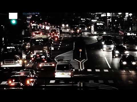 OLYMPUS Art Filter [BLEACH BYPASS] Video Night view sample in Japan アートフィルター「ブリーチバイパス」夜景シーンサンプル