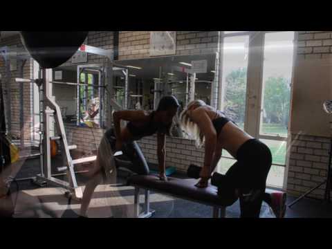 Fitness Photoshoot Femke en Nooki