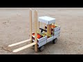 රුපියල් 100ට අඩු වෙන් Forklift එකක් හදමුද​ How To 