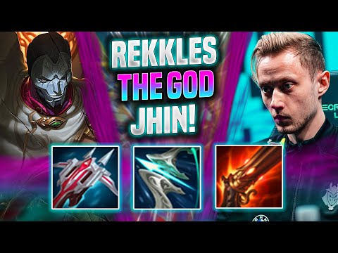 REKKLES IS A GOD WITH JHIN! - KC Rekkles Plays Jhin ADC vs Twitch! | Season 2022