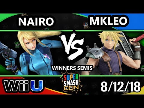 SSC 2018 Smash 4 - NRG | Nairo (ZSS) Vs. FOX MVG | MKLeo (Cloud) - Wii U Winners Semis