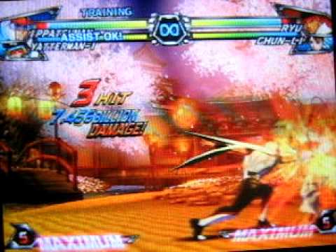 Ippatsuman Combo 04 42.5k (Yatterman 1 assist) - Tatsunoko vs Capcom UAS