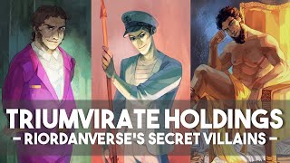 Riordanverse’s Secret Villains Explained: Triumvirate Holdings (Breakdown of History to Downfall)