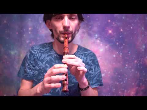 Whistle D key rosewood with baroque shape