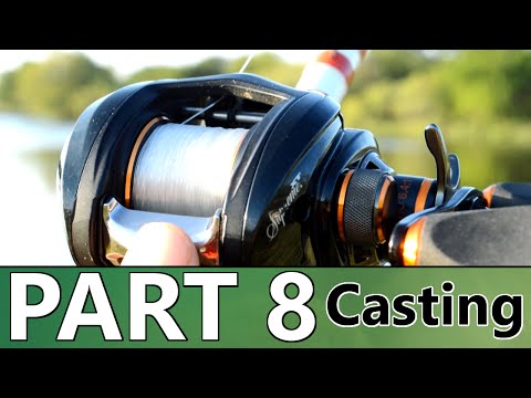 Beginner's Guide to BASS FISHING - Part 8 - How to Use a Baitcast Reel Video