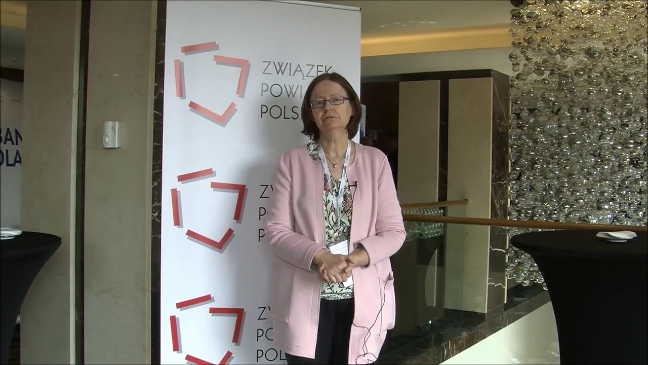 Prof. Irena Lipowicz podczas XXIII Zgromadzenia Ogólnego Związku Powiatów Polskich