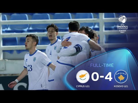 [GOALS] Cyprus U21 - Kosovo U21 | 2027 EURO U21 Qualifiers