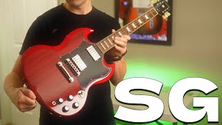 Video thumbnail for INSPIRED by GIBSON to play an Epiphone SG Standard! by Landon Bailey