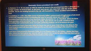 Heavenly Grace-01 Promised land/beloved City/New earth