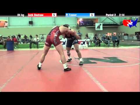 Jack Dechow vs. Pj Tasser at 2013 ASICS University Nationals - FS