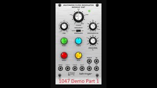 Video thumbnail for Behringer ARP 2500 1047 Multimode Filter Part1 - Resonator/Percussion by O.Z. Hall