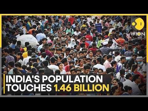 India's Population Touches 1.46 Billion, Fertility Drops Below Replacement Rate | WION