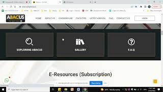 ABACUS Digital Library Platform: How to access Westlaw Classic