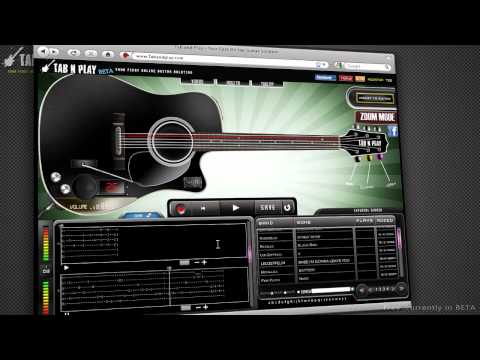 Tab and Play Video tutorial part 4 -  Tab editor