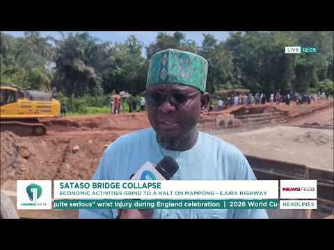 Ejura–Mampong Highway Closed After Heavy Rain Damages Bridge | Ghana News