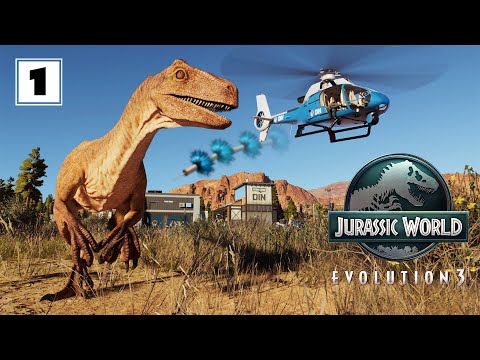 🔲 Sandbox Builder Takes On JWE3's Campaign | Jurassic World Evolution 3 Campaign Playthrough