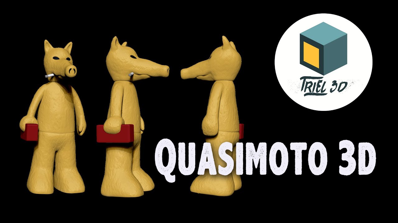 Quasimoto 3D Print Model