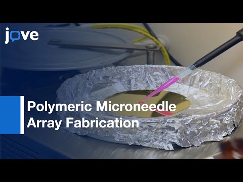 Polymeric Microneedle Array Fabrication By Photolithography l Protocol Preview