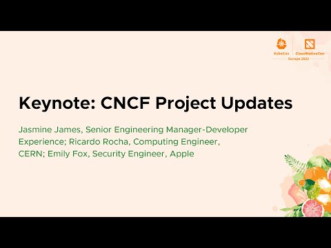 Keynote: CNCF Project Updates - Jasmine James, Ricardo Rocha, Emily Fox