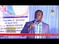 WOSEM INT'L CONF. 2019 Day 8  REVIVAL WITH PROPHET ISRAEL KESHINRO