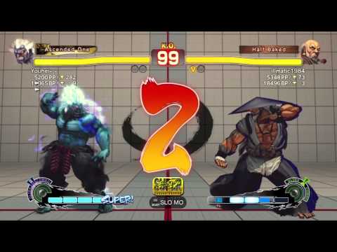 SSF4 AE Ver. 2012: PSN Ranked Matches 1-2-2012