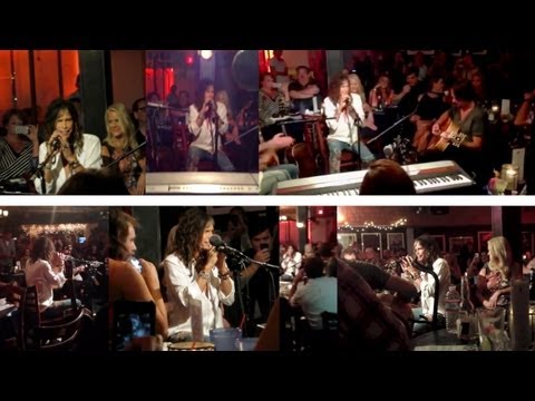 Camera Crowd - Steven Tyler at the Bluebird Cafe "Jaded"