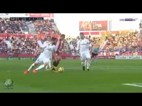 Cristian Stuani AMAZING Goal! Girona vs Real Madrid 2x1  La Liga 29102017