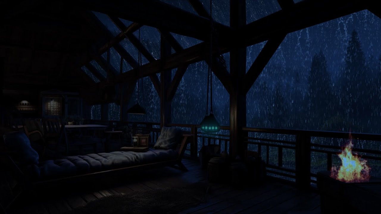 Thunderstorm Sleep sounds - Peace and Tranquility Ambience