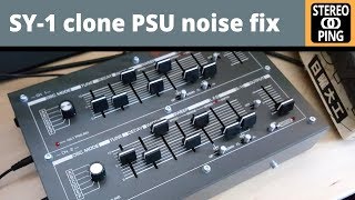 Video thumbnail for SY-1 Pearl Syncussion clone - fixing the PSU noise by Stereoping