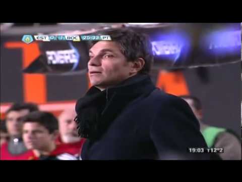 Boca 2 - Estudiantes 0 Expulsión a Mauricio Pellegrino / Copa de Invierno 2013