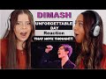 DIMASH Unforgettable Day REACTION