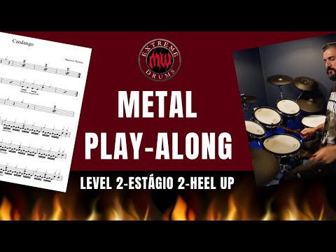 METAL PLAY-ALONG FOR DRUMMERS, by Mauricio Weimar