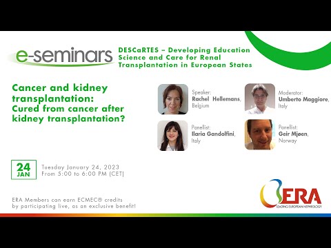 Cancer and kidney transplantation series: Cured from cancer after kidney transplantation? | ERA
