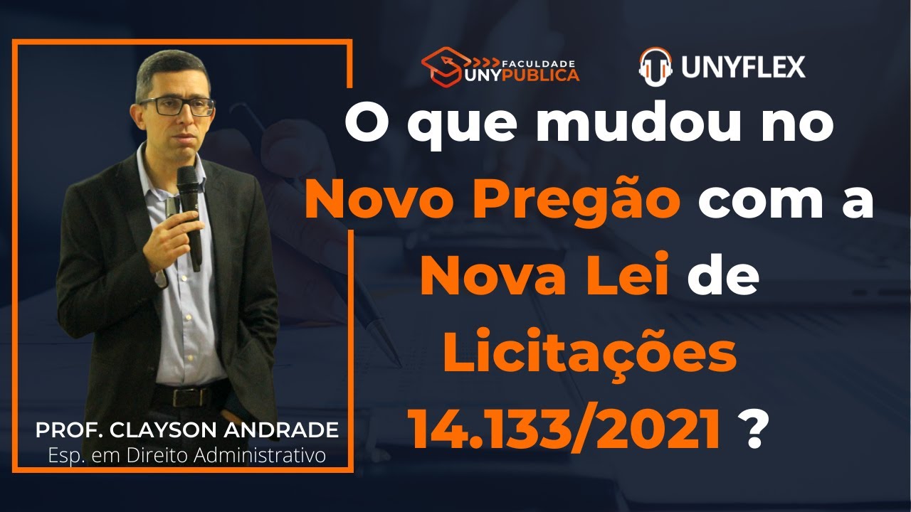 O que mudou no Novo Pregão com a Nova Lei de Licitações 14.133/2021 ?