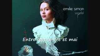 Emilie Simon -  fleur de saison